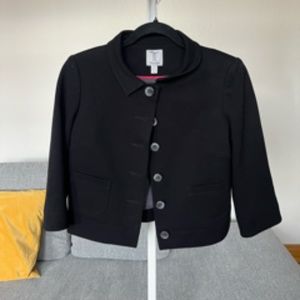 Tristan short black blazer / jacket